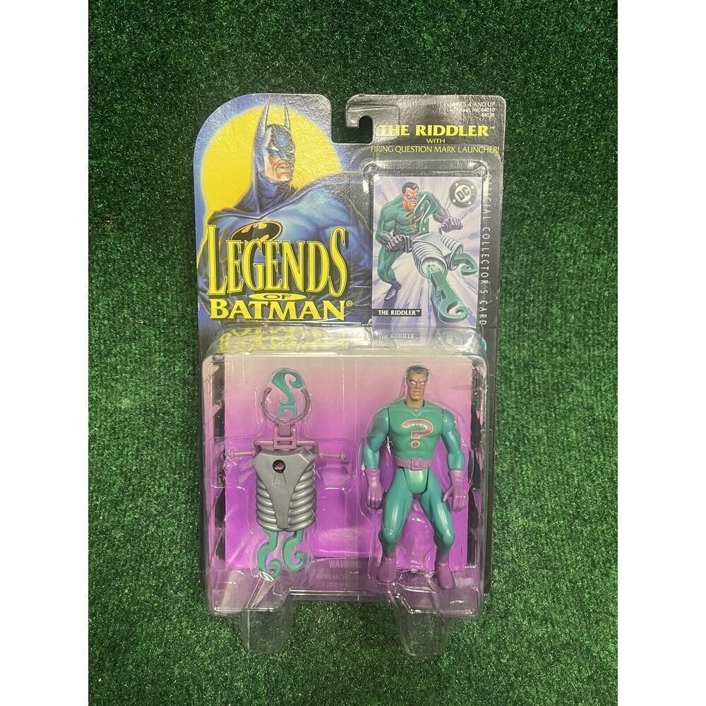 KENNER LEGENDS OF BATMAN RIDDLER ACTION FIGURE 1995 BRAND NEW